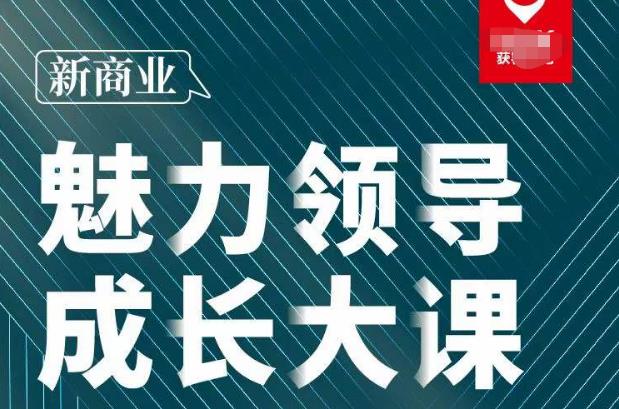 张琦·新商业魅力领导成长大课2023新版，高效管理必修课（30节）-pcp资源社