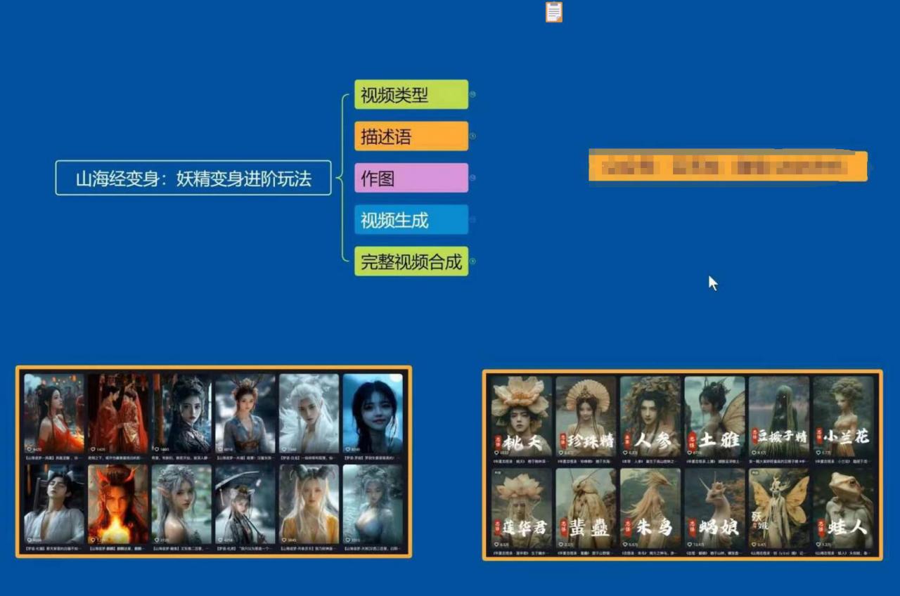 云天AI山海经变身视频教程，妖精变身进阶保姆级教学-pcp资源社