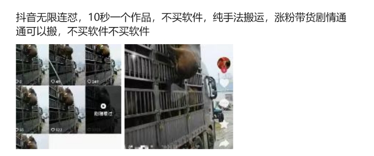 抖音无限连怼，10秒一个作品不买软件，纯手法搬运，涨粉带货剧情通通可以搬-pcp资源社
