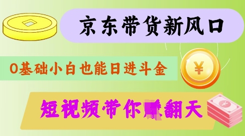最新京东短视频带货代运营秘籍，轻松躺挣【揭秘】-pcp资源社