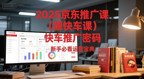 2025京东推广课（原快车课）解锁京东快车推广密码，新手必看运营宝典-pcp资源社