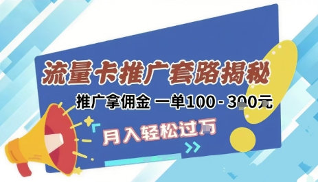 2025年外面卖1500的流量卡项目最新玩法，绿色无门槛对新手非常友好，日入3张+-pcp资源社