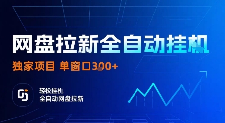 网盘拉新全自动挂G，独家项目，全自动运行完成拉新做任务，单窗口3张+【揭秘】-pcp资源社